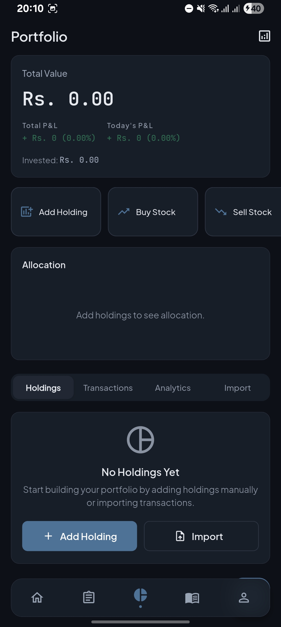 NepseInvest Portfolio