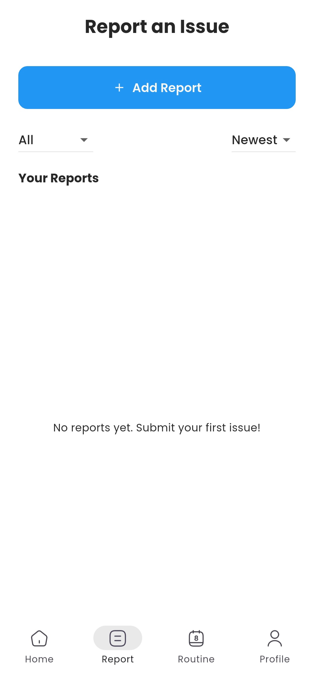 College Report Submit Issue